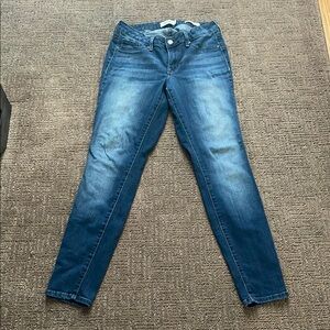Jessica Simpson Blue Skinny Jeans with Faded Wash ($only when bundled)